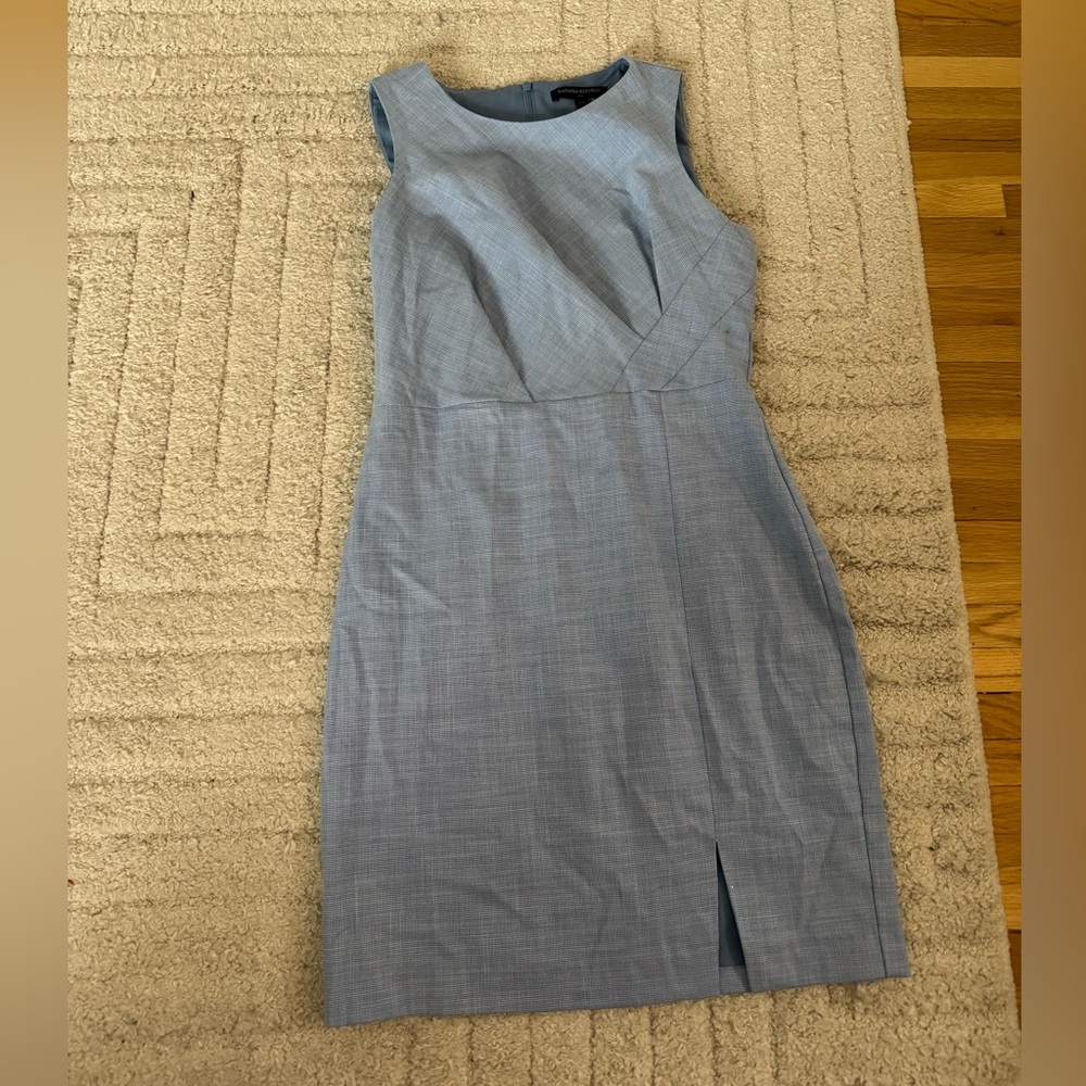 Banana Republic Light Blue Midi Dress
